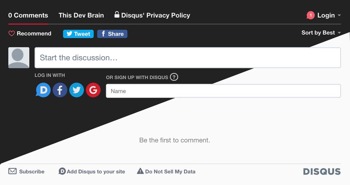 The Automatic Disqus Theme Switching